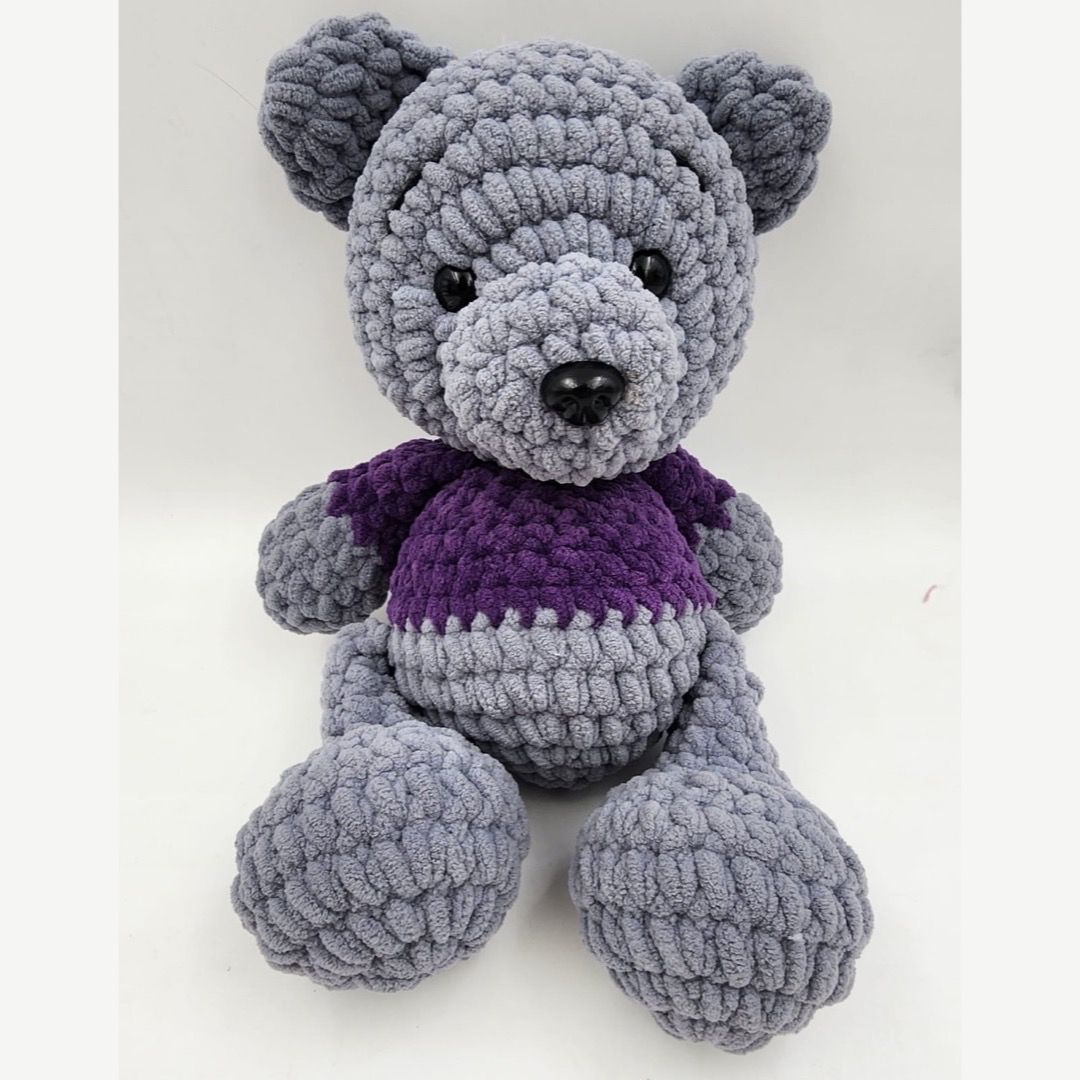 Costa the crochet bear