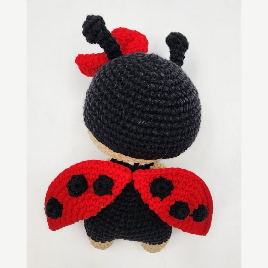 Lulu the crochet Ladybug